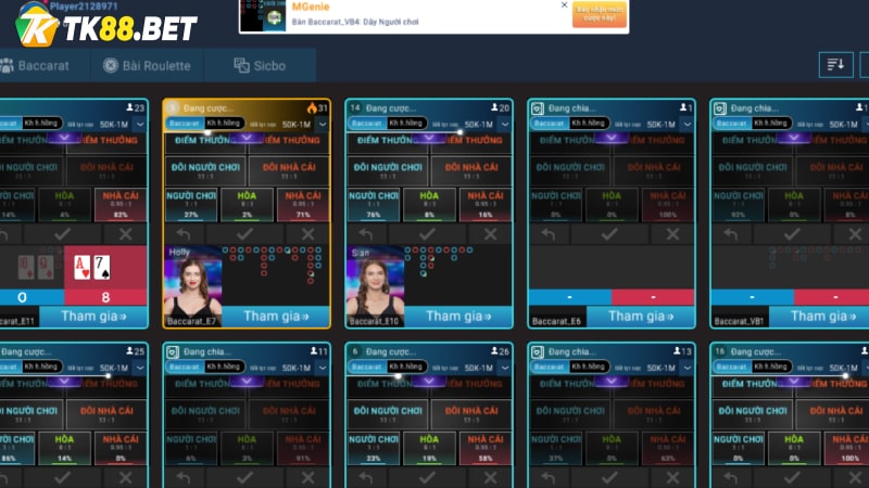tk88 casino live có gì nổi bật